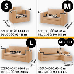 SOFTSTRETCH® - ROZCIĄGLIWE POKROWCE NA SOFĘ