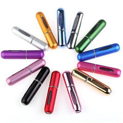 AROMIZER™ - 4 MINI BUTELKI Z SPRYSKIWACZEM W KOLORACH PERFUMÓW