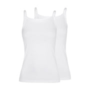 PURECOMFORT - DAMSKI BAWEŁNIANY TANK TOP, 2 SZTUKI
