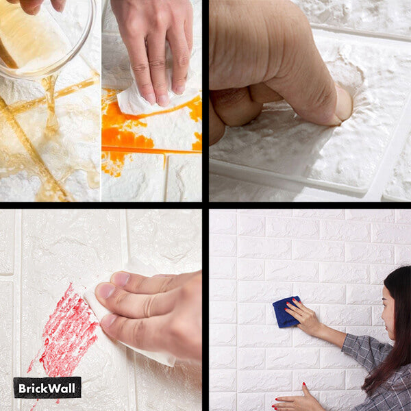 BRICKWALL® - SAMOPRZYLEPNA TAPETA 3D (77 cm x 70 cm)