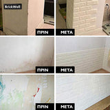 BRICKWALL® - SAMOPRZYLEPNA TAPETA 3D (77 cm x 70 cm)