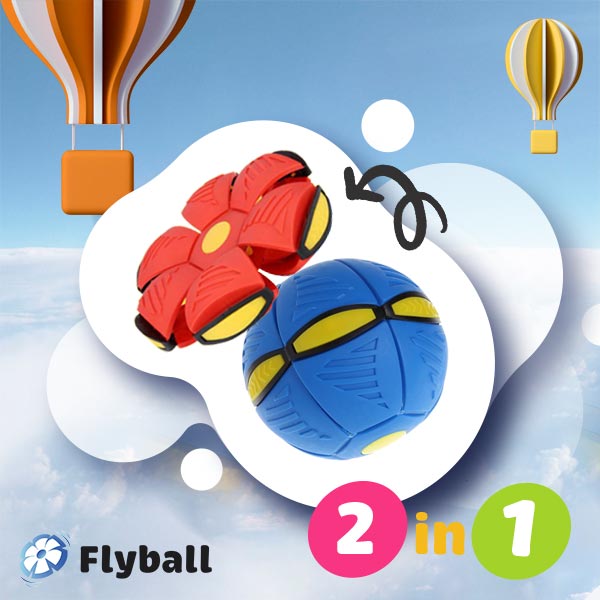 FLYBALL™ – PIŁKA FRISBEE 1 + 1 GRATIS