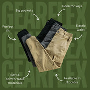 GEARFLEX™ - SPODNIE MĘSKIE CARGO