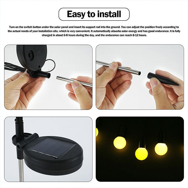 LUMIFLIES™ – SOLARNE LAMPY DEKORACYJNE