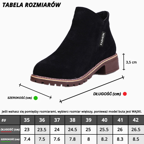 MARTENSTEP - BUTY DO KOSTKI DAMSKIE