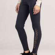 SOLAVE - DŁUGIE BAWEŁNIANE LEGGINSY DAMSKIE