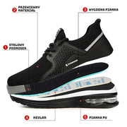 STRONGON® – WZMOCNIONE WYTRZYMAŁE SNEAKERSY MĘSKIE ZE STALOWYM NOSKIEM