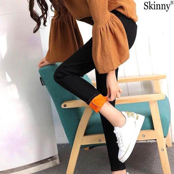 SKINNY® - ZIMOWE CIEPŁE DŻINSY
