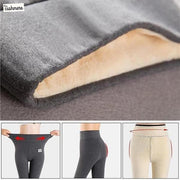 MISSCASHMERE® - ZIMOWE TERMICZNE LEGGINSY