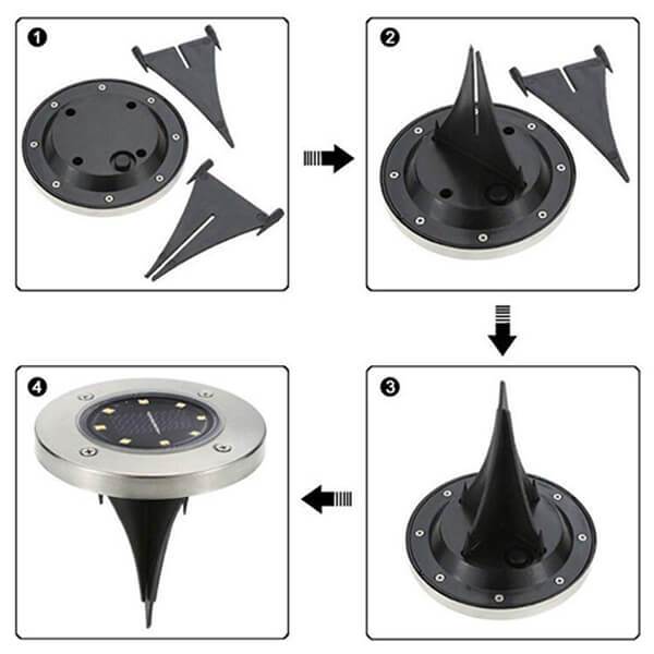 LIGHTSON®: LED LAMPA SOLARNA