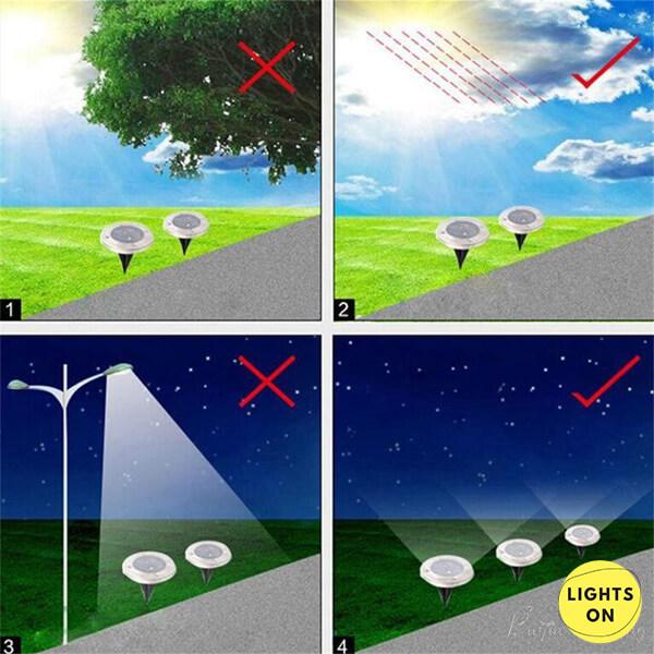 LIGHTSON®: LED LAMPA SOLARNA
